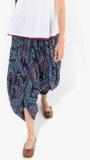 Ayaany Navy Blue Printed Dhoti Salwar women