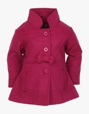 Baby League Magenta Winter Coats Girls