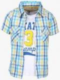 Baby League Multicoloured Casual Shirt Boys