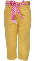 Baby League Yellow Trouser Girls