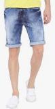 Bandit Blue Washed Shorts Men