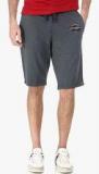 Basics Grey Solid Shorts men