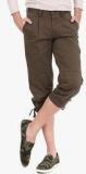 Basics Solid Olive 3/4Th men