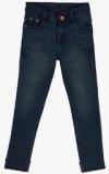 Bat Navy Blue Jeans Girls