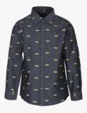 Batman Dark Grey Casual Shirt boys