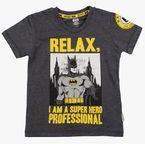 Batman Dark Grey T Shirt Boys