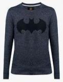 Batman Grey Milange Sweatshirt Boys