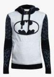 Batman White Hoodie Boys