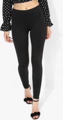 Bcbgeneration Black Solid Leggings women