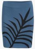 Bcbgeneration Blue Printed Pencil Skirt Women