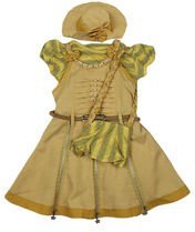 Be:kids Yellow Party Dress Girls