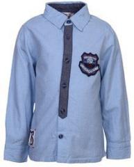 Beebay Light Blue Casual Shirt boys