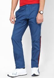 BEEVEE Aqua Blue Track Pant Men