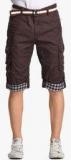 Beevee Coffee Solid Shorts Men