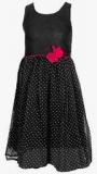 Bella Moda Black Casual Dress Girls