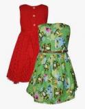 Bella Moda Pack Of 2 Multicoloured Colored Casual Dress girls