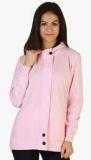 Belle Fille Pink Solid Hoodie Women