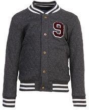 Bells And Whistles Charcoal Grey Winter Jacket Boys