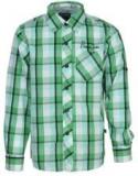 Bells And Whistles Green Casual Shirt Boys