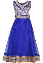 Betty Blue Party Wear Gown Girls