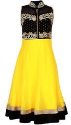 Betty Yellow Party Dress Girls