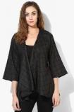 Biba Black Checked Shrug Women