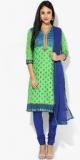 Biba Green Printed Salwar Kameez Dupatta women