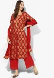 Biba Maroon Printed Palazzo Kameez Dupatta women