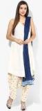 Biba Navy Blue Embellished Dupatta Women