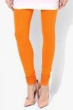 Biba Orange Solid Churidar women