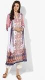 Biba Pink Printed Palazzo Kameez Dupatta women