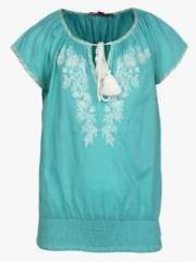 Biba Turquoise Casual Top girls