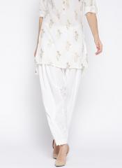 Biba White Salwar