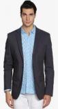 Black Coffee Grey Solid Blazer men