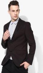 Blackberrys Black Printed Blazer men