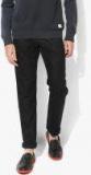 Blackberrys Black Regular Fit Solid Chinos Men