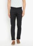 Blackberrys Black Skinny Fit Solid Trouser Men