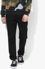 Blackberrys Black Slim Fit Solid Chinos men