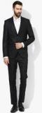 Blackberrys Black Solid Suit Men