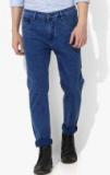 Blackberrys Blue Solid Regular Fit Low Rise Clean Look Stretchable Jeans men