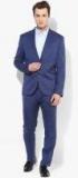 Blackberrys Blue Solid Suit Men