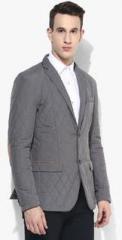 Blackberrys Grey Slim Fit Blazer men