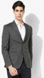 Blackberrys Grey Solid Blazer Men