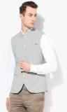 Blackberrys Grey Striped Waistcoat men