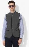 Blackberrys Grey Woven Design Nehru Jacket Men