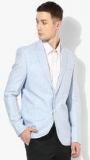 Blackberrys Light Blue Solid Blazer men