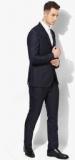 Blackberrys Navy Blue Printed Suit men