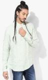 Blackberrys Off White Striped Kurta men