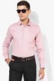 Blackberrys Peach Printed Slim Fit Formal Shirt Men