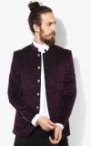 Blackberrys Purple Solid Blazer Men